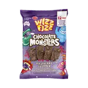 Wizz Fizz Raspberry Glitters Chocolate Monsters 180g