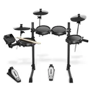 7pc Alesis Turbo Mesh Electronic Drum/Percussion Kit w/ Mesh Heads/Kick Pedal