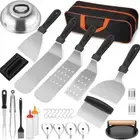 29Pack BBQ Griddle Metal Spatula Set Flat Top Grill for Blackstone and Camp Chef