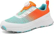 [SUMECH] Women's Golf Shoes Outdoor Waterproof Casual Sneakers Spikless Non-Slip Water Resistant Comfortable Golf Training