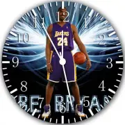 Kobe Bryant Frameless Borderless Wall Clock Nice For Gifts or Decor w318