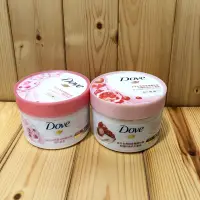 在飛比找蝦皮購物優惠-Dove 多芬 去角質冰淇淋身體磨砂膏298g石榴籽與乳木果