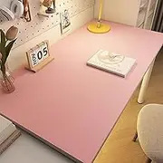 2 Pack Kitchen Countertop Protectors PVC Mats for Air Fryer, Baking Crafts PVC Mats Sheets for Jewelry Casting Epoxy Resin Painting Counter Table Protectors Placemats Size 15.74in/23.62in (Pink)