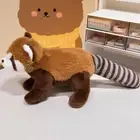 Raccoon Plush Toy Decorative Soft Cuddly Raccoon Toy for Holidays Kids Couch