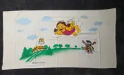 Vintage Brand New 1980s Promo McDonald's Beach Towel 24" X 48" 100% Cotton