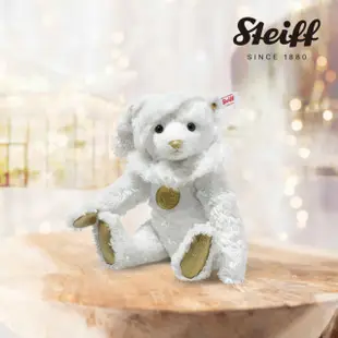 【STEIFF】White Christmas Teddy Bear 白色聖誕音樂熊(限量版)