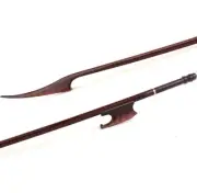 Pro Master Beautiful Snakewood Viol Da Gamba Bow Bass bow Special Stiff Fast 73g