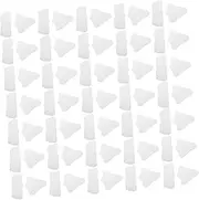 Healeved 160pcs Lightweight Nose Strip Deep Cleansing Pore Strips for Blackhead Removal Flexible Fabric Patch White Fabric Nose Patch for Skin Care