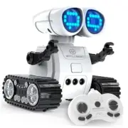 RC Robot Toys for Kids - Rechargeable Walkie Talkie Remote Control Toy for