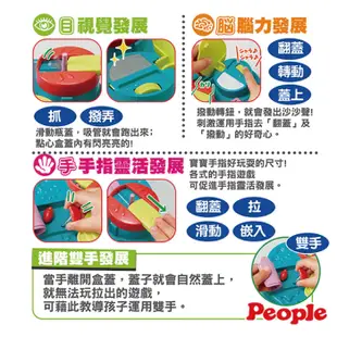 日本People 翻蓋手指訓練玩具【麗兒采家】