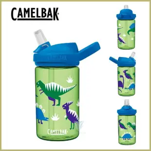 【Camelbak】400ml eddy+兒童吸管運動水瓶 雙入組(兒童水壺)