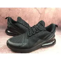 在飛比找Yahoo!奇摩拍賣優惠-【正品】Nike Air Max 270 BLACK氣墊 網