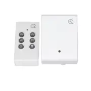 Woods 8-Amp 4-Hour Indoor Plug-In Wireless Remote Countdown Control Timer, White