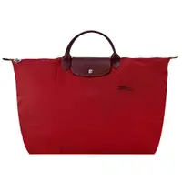 在飛比找PChome24h購物優惠-LONGCHAMP LE PLIAGE GREEN系列刺繡短