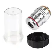 Microscope Plan Achromatic Objective Lens 4X Biological Metallurgical6664