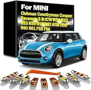 LED Lamp Interior Light Kit, For MINI Clubman Paceman Countryman Cooper S D JCW R50 R52 R53 R55 R56 R57 R58 R59 R60 R61 F55 F56