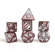 SDZ2002-12 Sirius Dice Dungeons & Dragons: Adventure Dice - Fighter Red