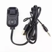 Bluetooth Receiver Car Stereo Audio Adaptor Hands-free Calling Transmitter Black