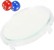 Mahjong Dice Box Cover Tool Protective Glass Accessory for Long-Lasting Mahjong Machine