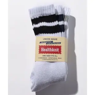 日版 Healthknit Line Color 3 PACK SOX 橫條 粗砂 高筒襪  襪子穿搭