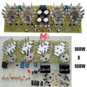 High Power 100W*2 OCL Two Channel Amplifier Board Module Electronic DIY Kits