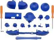 Blue Replacements Part Custom Keys Full Set Buttons For Xbox Series X S Controller