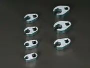 NEPROS 3/8" CROWFOOT WRENCH 7 SIZE SET (8～19mm) NTBNS307 MADE IN JAPAN