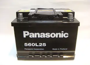 《台北慶徽含安裝》國際牌 Panasonic 560L25 60AH 歐系車免保養汽車電池同55566 56214 規格