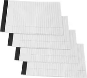 COOPHYA Legal Notepad Set 4 Pack Lined Notebooks Wide Ruled Paper Small Legal Pads for Work A5 Size Note Pad for Students Travelers Office Workers