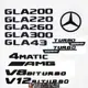 Benz奔馳賓士 GLA200 gla220 260 300 43 AMG 4matic黑色尾箱字母排量尾標 汽 汽車裝