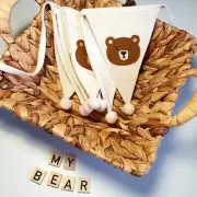 Bear Nursery Decor | Teddy Bear Nursery Wall Decor | Charming Bear Wall Accent