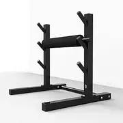MegLob Home Gym Split Squat Stand, Single Leg Squat Roller, Single Leg Squat Stand, Multifunctional Leg Stretching Aid, 3 Adjustable Roller Heights, Lower Body Specialty Machine for Squats