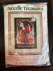 New Needle Treasures St. Nicholas Santa Christmas Judy Sparks Birds Needlepoint
