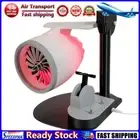 LF# Creative USB JetFan Desktop Turbofan Engine Fan with Humidifier & Light (Red
