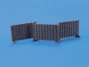 Wattle fencing (pack of 10) OO/HO Accessories Model Scene 5028