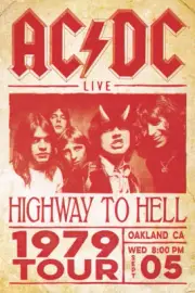 Poster ACDC AC/DC Concert