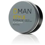 De Lorenzo DMAN Style Pomade Light to Medium Hold 80g