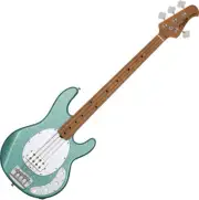 Sterling by Music Man SBMM StingRay RAY34 Sparkle, Seafoam Sparkle Bass