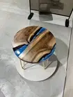 Custom Epoxy Resin Table - Live Edge Wood Beauty Art Epoxy Resin Table Decor