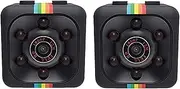 Binxind 2X Camera Hidden Camera Mini Camera Wireless 1080P HD Portable Small Camera with Motion Detection Loop Recording