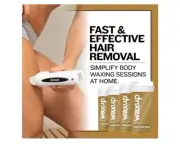 WAXUP New 4 Pack Honey Low Temp Cartridge Soft Roll-on Wax For Hair Removal