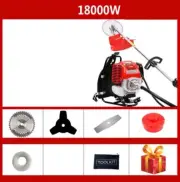 Grass Cutter 18000W Backpack Brush Cutter 4 Stroke Petrol Strimmer Grass Cutter