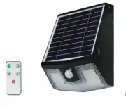 LED Solar Wall Light, Remote Controlled Motion Sensor Lights, Solar LED Lighting