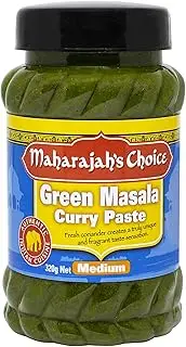 Maharajah's Choice Medium Green Masala Curry Paste, 320 g