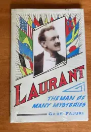 Laurant Man of Many Mysteries by Gabe Fajuri - Book & Original Laurant Poster!