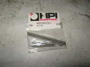 RC HPI Front Hinge Pin Set Polished Tool Steel Silver 50544