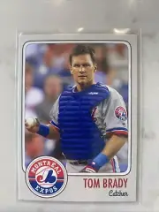 " 30" Nm-mt Tom Brady Baseball Cards #12 ROOKIE CARD - Montreal Expos 1995