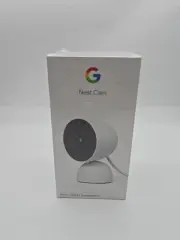 Google Nest Cam Wired Indoor Surveillance Camera - Snow (GA01998-US)