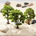 Layout Model Trees Wargame Architecture Garden Scenery Plastic Green Portable