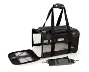 Sherpa Travel Original Deluxe Airline Approved Pet Carrier Size Medium Black